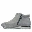 CAPRICE ANKLE BOOTS IN SUEDE LEATHER WITH REMOVABLE FOOTBED DARK GRAY - photo 2