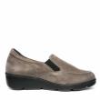 SOFFICE SOGNO LIGHTWEIGHT MOCCASIN IN BROWN SUEDE AND STRETCH FABRIC - photo 1