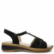 ARA STRETCH SANDAL WITH  LEATHER FOOTBED DECORATION - photo 1