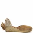 VIGUERA WEDGE SANDAL WITH CORD ANKLE STRAP
