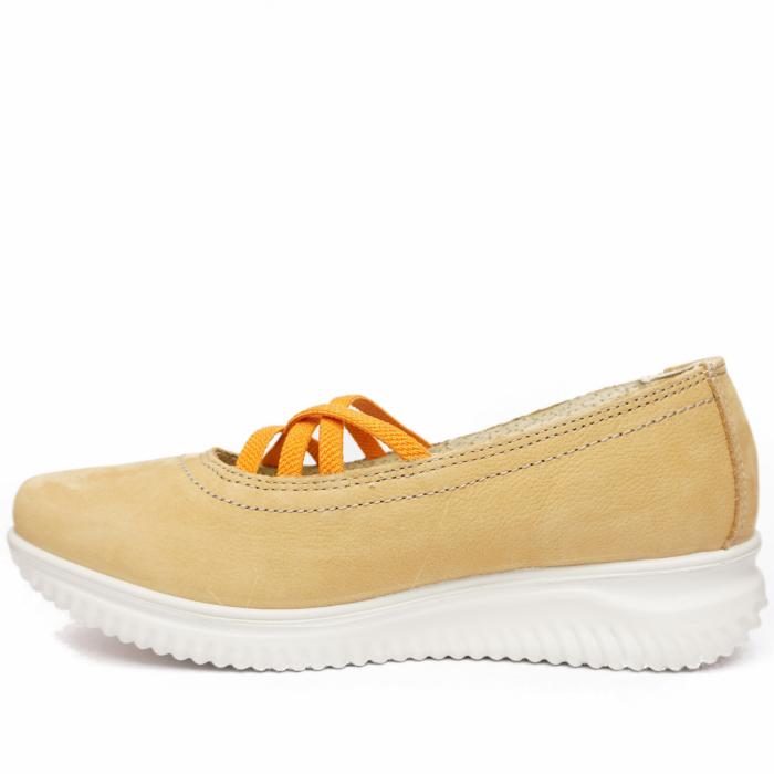 ENVAL SOFT COMFORTABLE WOMAN SHOE WIDE FIT YELLOW - photo 2