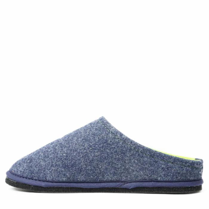 LOWENWEISS EASY BICOLOR WOOL SLIPPER REMOVABLE FOOTBED - photo 2