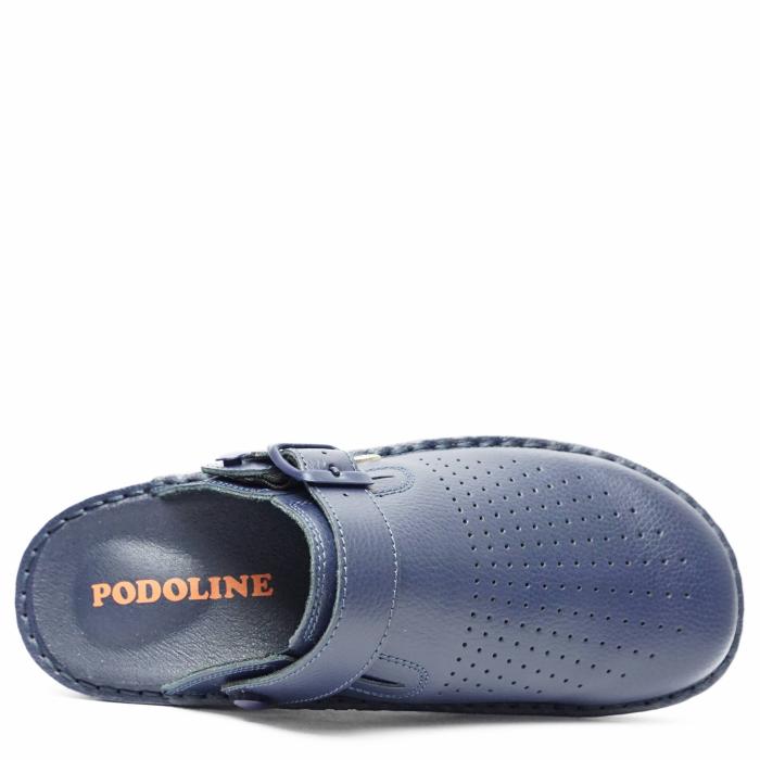 PODOLINE H.100 PROFESSIONAL SLIPPERS MADE IN CALFSKIN WITH STRAP HOLES - photo 4