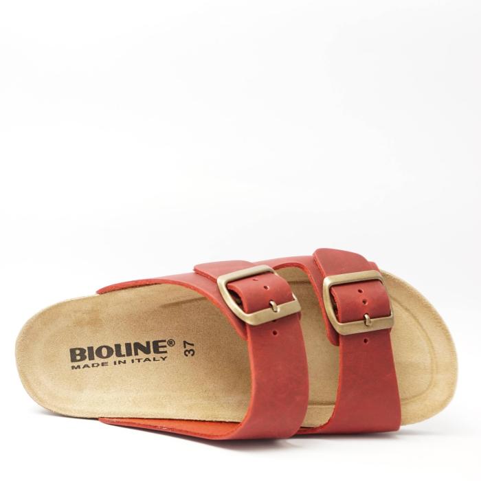 BIOLINE DOUBLE BAND SLIPPERS GREASED LEATHER - photo 3